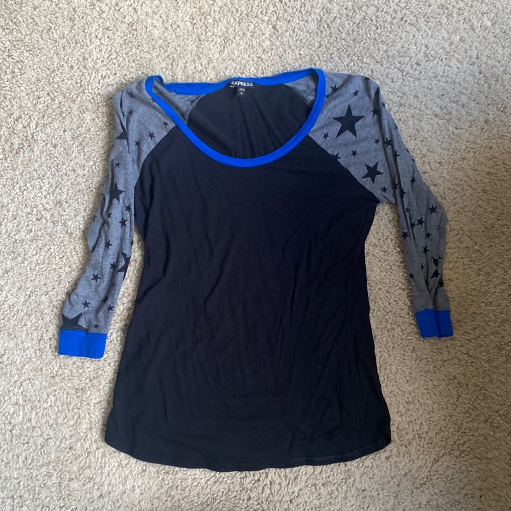 Express three quarter length shirt